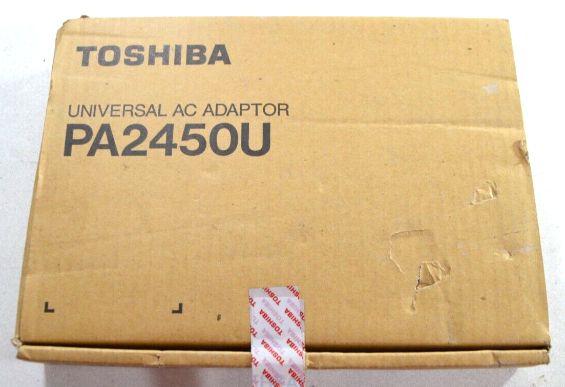 Genuine Toshiba PA2450U AC Power Supply Adapter Charger - £20.13 GBP