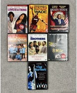 Y2K 2000s Lot of 7 DVDS Black Leading Comedy Basketball Culture Rap Movies - £15.22 GBP