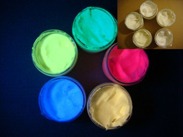 UV body paint invisible hypoallergenic non-toxic neon glow - choose color - £5.76 GBP+