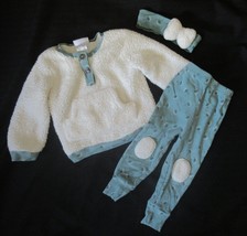 Nicole Miller New York Baby Girl 3 pc Outfit size 12mos - $7.99