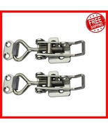 Polished Stainless Steel Adjustable Latch - Strong Toggle Catch for Secu... - $532.12 MXN