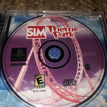 Sim Theme Park PS1 Complete In Box (Sony PlayStation, 2000) - £6.80 GBP