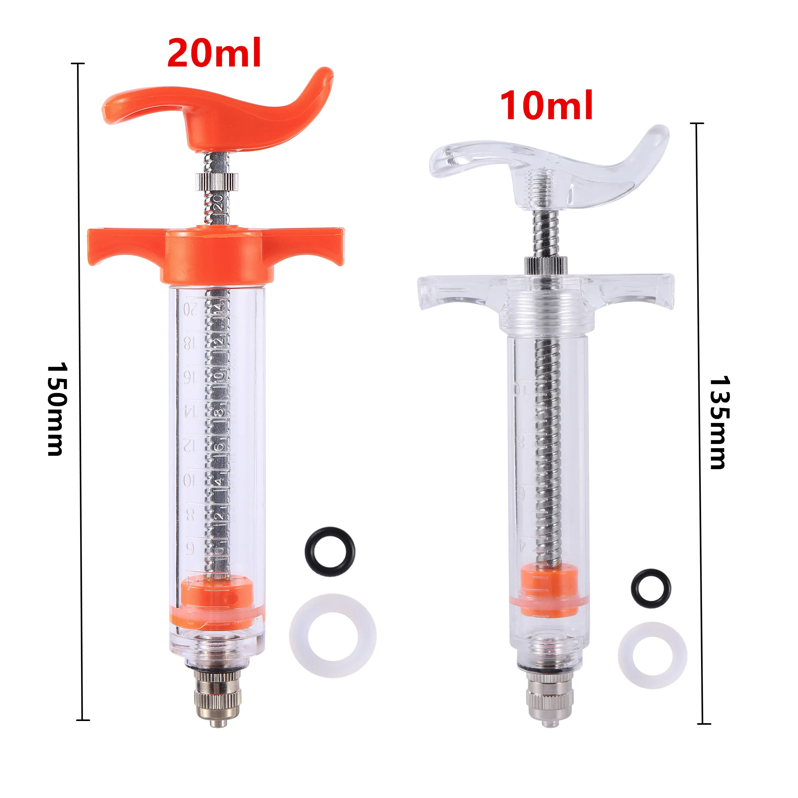 House Home 10ml/20ml Manual Feeding Rearing Gavage Crop Needle Straight Medicati - £19.65 GBP