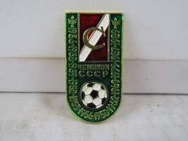 Vintage Soviet Soccer Pin - Spartak Moscow Top League Champions - Stampe... - $19.00