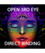 HAUNTED OPEN YOUR THIRD EYE INTUITION DIRECT BINDING WORK MAGICK  - £23.54 GBP