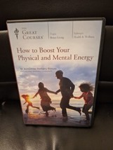 How to Boost Your Physical and Mental Energy Course Guidebook 2 disc DVD Set NEW - £6.91 GBP