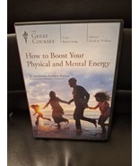 How to Boost Your Physical and Mental Energy Course Guidebook 2 disc DVD... - $8.79