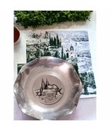 Basilica of Geneva hand hammered vintage plate - $37.91 CAD