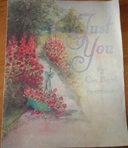 Just You by Con Barth Sheet Music 1917 - £3.97 GBP