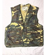 Duck Bay Vest Men’s Size Medium Multi Color Camo Hunting Pockets Pouch B... - $20.00
