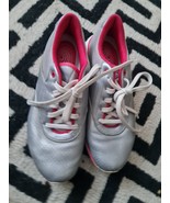 REEBOK EASY TONE SILVER &amp; PINK TRAINERS UK SIZE 8uk Express Shipping - £17.23 GBP