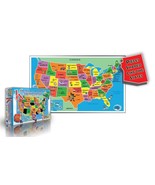 Kids&#39; Puzzle of the USA, 55 piece by Broader View [Paperback] Broader View - €25,47 EUR