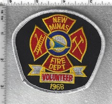 New Minas Volunteer Fire Department  (Nova Scotia, Canada)  Shoulder Patch - $442.21 MXN