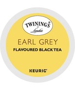 Twinings Earl Grey Tea 24 to 144 Count Keurig K cups Pick Any Size FREE ... - £21.94 GBP+