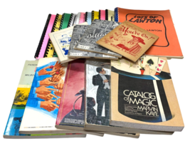Vintage Magic Book Lot Close-Up Tricks Illusions Sleight of Hand Christi... - $99.99