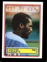 1983 Topps #276 Donnie Craft Exmt Oilers *X37451 - £1.34 GBP
