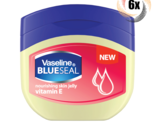 6x Jars Vaseline Blue Seal Vitamin E Nourishing Skin Petroleum Jelly | 1... - $15.98