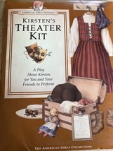 Vintage 1994 First Edition American Girl Kirsten&#39;s Theater Kit Complete - $25.23