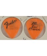 ERIC CLAPTON - VINTAGE OLD JVC PRESENTS FENDER PROMO GUITAR PICK - $10.00