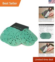 Durable 6-Inch Sanding Discs - 50 Pack with 80-220 Grits for Flawless Fi... - $768.29 MXN