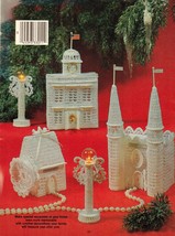 Gingerbread Village Santa Courthouse Street Lamps Mill Victorian Crochet Pattern - £11.77 GBP