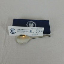 Crown &amp; Rose Cast Pewter Spoon Englefields Reproduction Mary Rose Henry VIII - £52.95 GBP