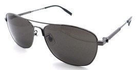 Montblanc Sunglasses MB0026S 006 61-16-150 Ruthenium / Grey Made in Italy - £273.32 GBP