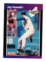 1989 Donruss #610b Jay Howell - £2.25 GBP