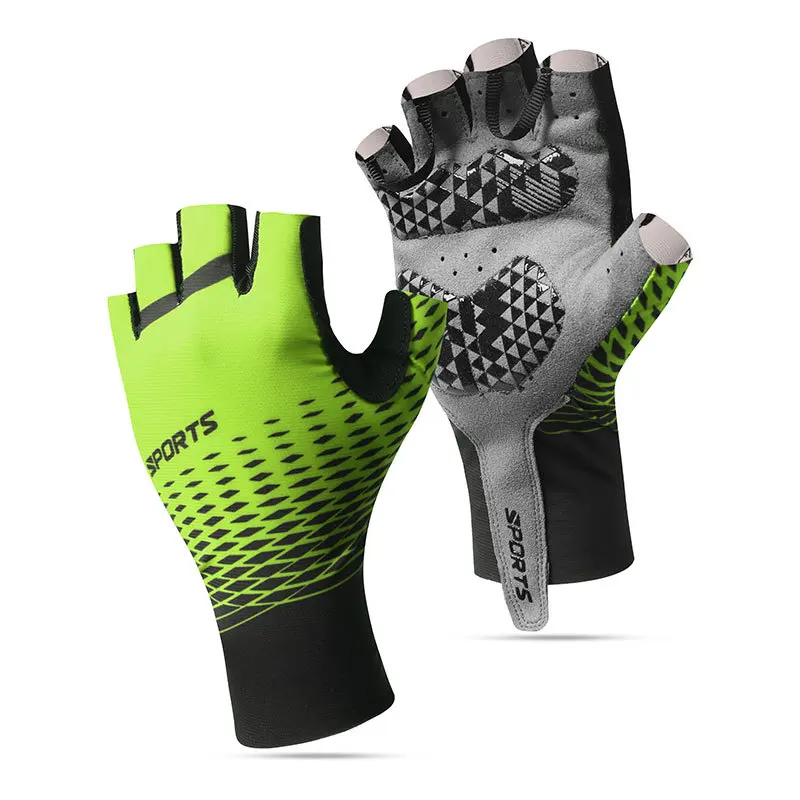 Cycling Gloves Men&#39;s Summer  screen  Sweat-absorbent Half Finger Outdoor Fishing - £132.81 GBP