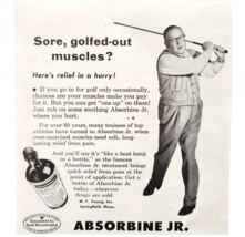 1955 W.F. Young Absorbine Jr Medicine Advertisement Vintage Pain Relief ... - $368.02 MXN