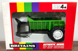 Britains REAR DUMP TRAILER For Tractor GREEN #9584 NIB Farm Implement 19... - £23.29 GBP