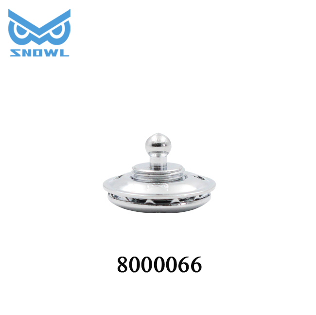 10 Pc OWOZ Snap Fastener Lower Part Chrome Plated Brass Boat RV Canvas 8... - $16.79