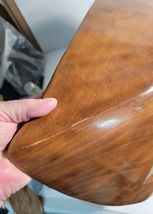 Wooden Centerpiece Bowl Looks Primitive 18" Long image 10