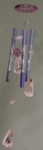 Fabulous Sea Shell Wind Chime - Pretty Purple Colors - Beautiful Sound - £19.77 GBP