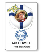 MR HOWELL GILLIGANS ISLAND S.S. MINNOW NAME BADGE HALLOWEEN COSPLAY MAGN... - $305.28 MXN