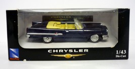New-Ray Toys Chrysler 300E 1959 1/43 Dark Blue Die-Cast Car 2002 - $11.13
