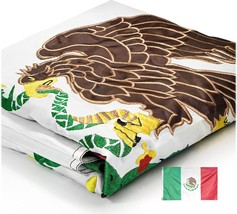 Anley Everstrong Mexico Flag 3x5 Ft - Embroidered Mexican MX National Flag Nylon - £19.06 GBP