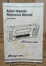 Snap-on Scanner Asian Imports Reference Manual Form ZMT2500-1491 First Edition  - £11.19 GBP