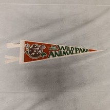 San Diego Wild Animal Park Pennant 13.5&quot; (16&quot; With Ties) x 4.25&quot; Vintage - £11.42 GBP