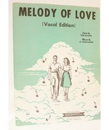 Vintage Melody Of Love Sheet Music 1954 - $3.95