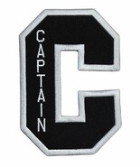 Captain C Embroidered Applique Iron On Patch Customize Sports Football B... - $11.87