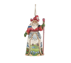 Jim Shore Dutch Santa Ornament 4.5&quot; High Hanging Heartwood Creek Christmas - £23.70 GBP