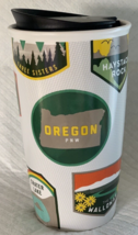 Rare New Starbucks OREGON Tumbler Landmarks Ceramic Mug Travel 12oz - £53.66 GBP