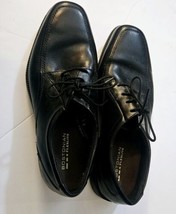 Bostonian Flexlite Black Oxford Men&#39;s Leather Shoes Size 10 US - £24.40 GBP