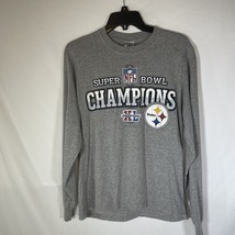 Pittsburgh Steelers Super Bowl XL Champions T Shirt 2006 Jerzees medium ... - $13.98