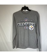 Pittsburgh Steelers Super Bowl XL Champions T Shirt 2006 Jerzees medium ... - $265.71 MXN