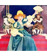 The Princess Lost Her Shoe 1912 Lithograph Print Choate Art Mother Goose... - €21,44 EUR