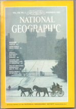 National Geographic November 1980 Windsor Castle Elephants Baja Vol. 158... - £15.46 GBP