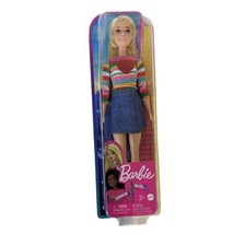 Barbie It Takes Two “Malibu” Roberts Doll (Blonde) Rainbow Shirt Denim Skirt  - £14.88 GBP