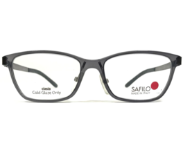 Safilo Eyeglasses Frames ELASTA SA 6020 HEK Clear Gray Silver Square 50-16-140 - £58.93 GBP